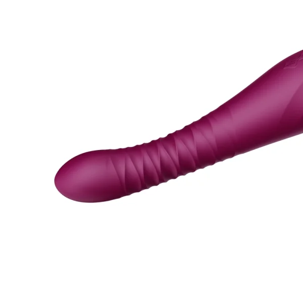 King Vibrating Thruster Purple by ZALO