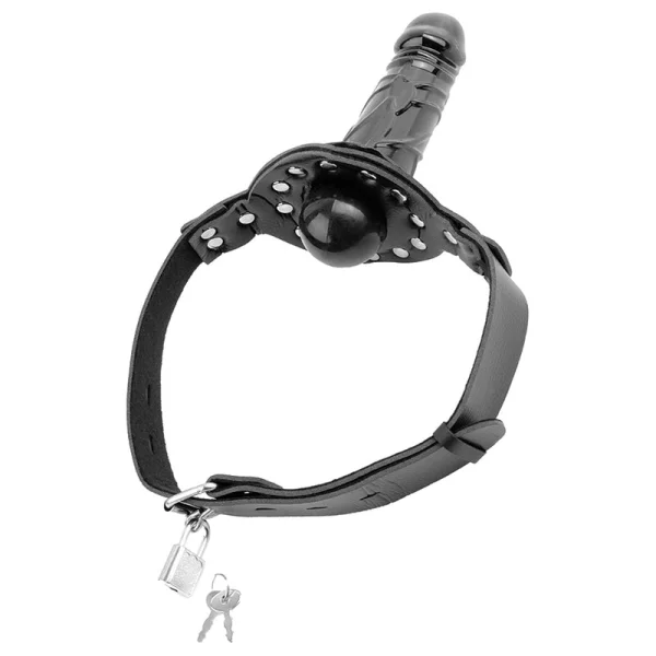 Deluxe Ball Gag Dildo by Fetish Fantasy