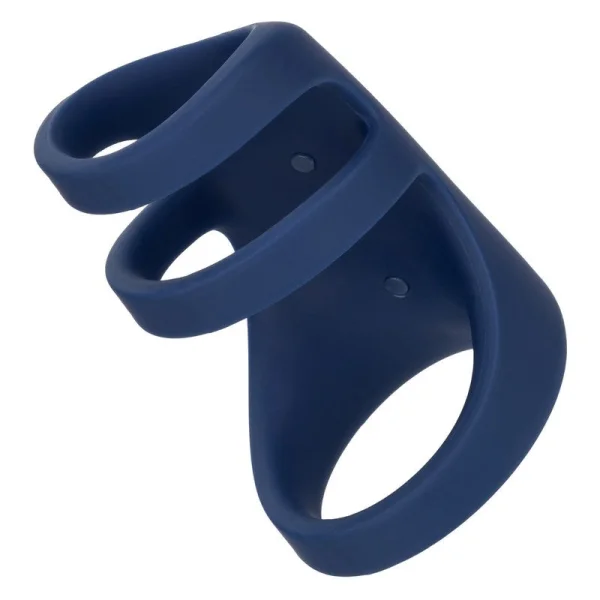 Viceroy Platinum Series Silicone Rechargeable Triple Cock Cage Vibrating Cock Ring By CalExotics