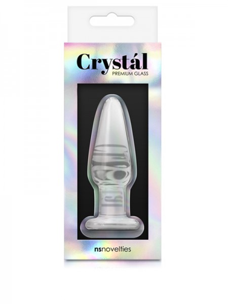 Small Glass Butt Plug