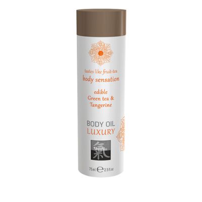 Luxury Body Oil Edible Green Tea Tangerine