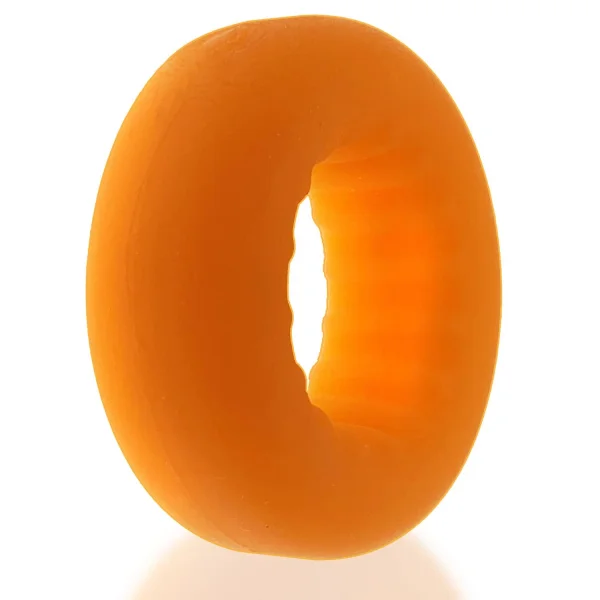 Axis - Rib Griphold Cockring - Orange Ice