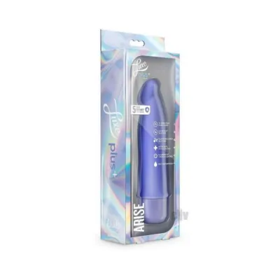 Luxe Plus Arise Silicone Vibrator Periwinkle