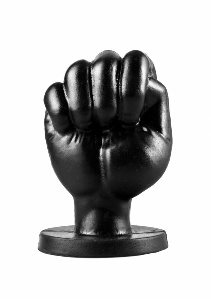 ALL BLACK FIST (13 CM) - Black - Anal Butt Plug