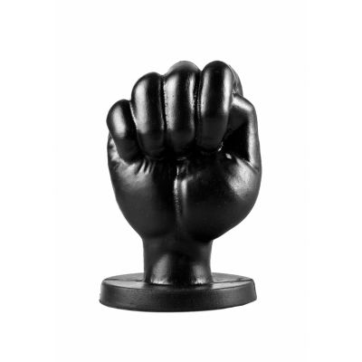 ALL BLACK FIST 13 CM Black Anal Butt Plug