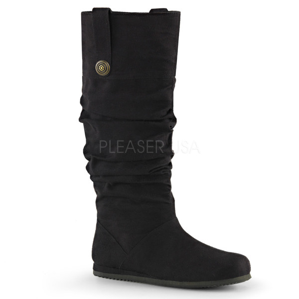 Microfiber Renaissance Pull-On Mid-Calf Boot — image 5 of 8