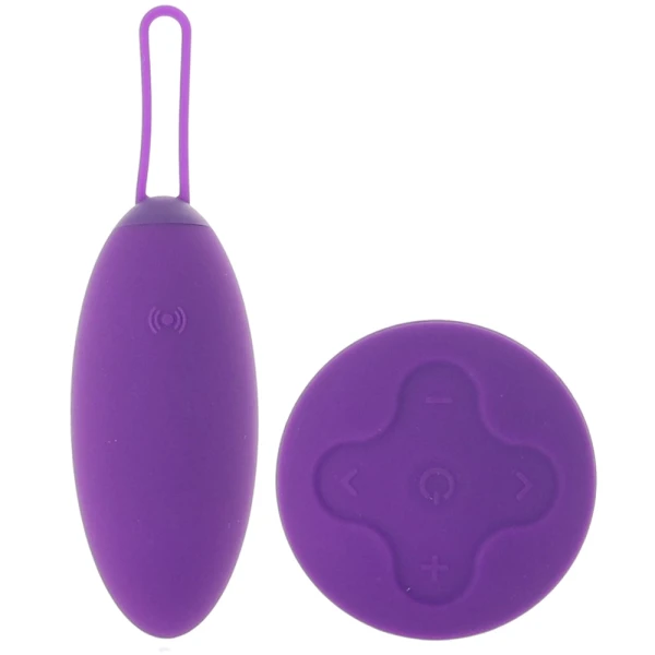 Wellness Imara Rechargeable Waterproof Silicone Vibrating Egg With Remote By Blush