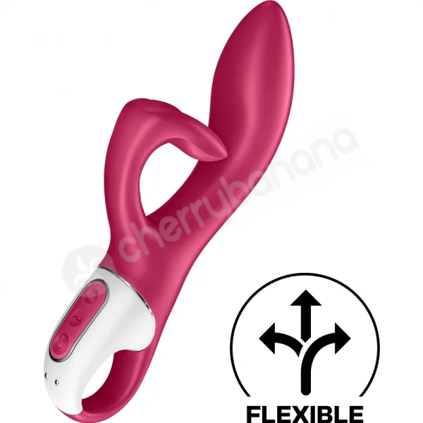 Satisfyer Embrace Me Flexible Dual Stimulation Red Rabbit Vibrator