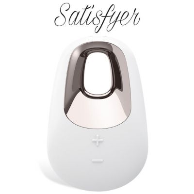 Satisfyer White Temptation 3 6 Lay On Clitoral Vibrator