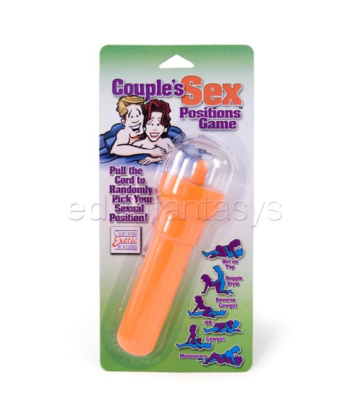 Couple's sex positions game