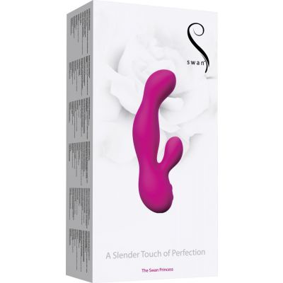 The Swan Princess Luxury Rechargeable Silicone Vibrator