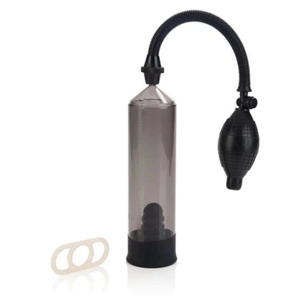 Precision pump with erection enhancer