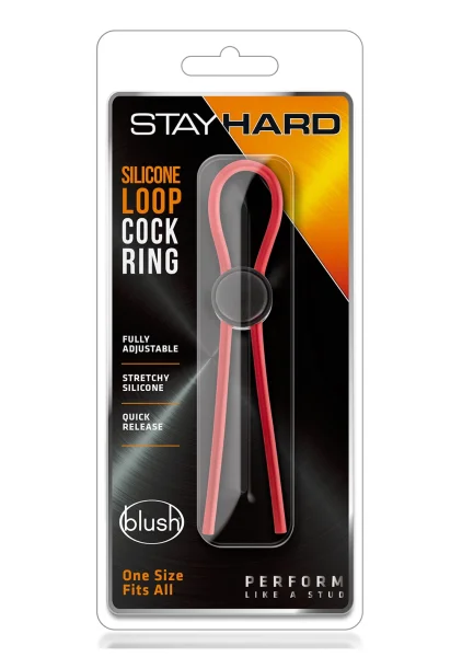 Stay Hard - Silicone Loop Cock Ring