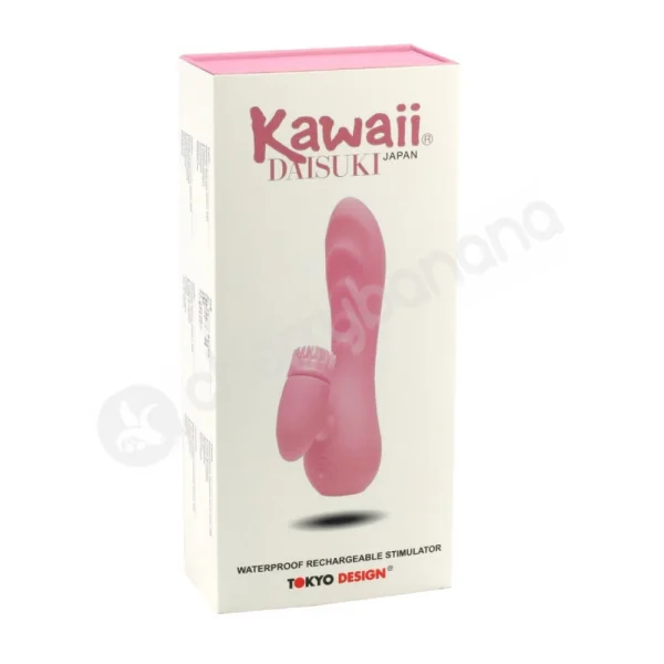 Kawaii Daisuki 2 Pink Rechargeable Vibrator
