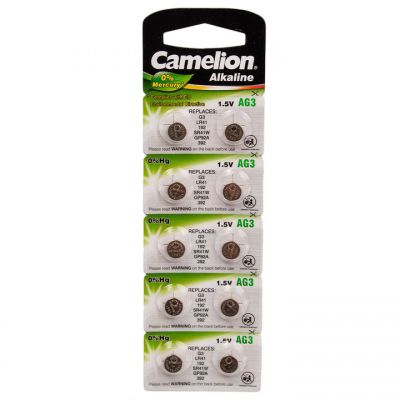 Camelion LR41 392 384 Cell Batteries 10 Pack
