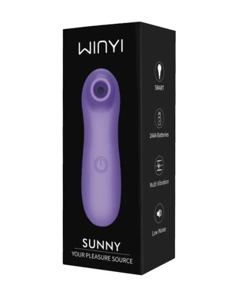 Sunny Clitoral Suction Vibrator - 4.9 Inch