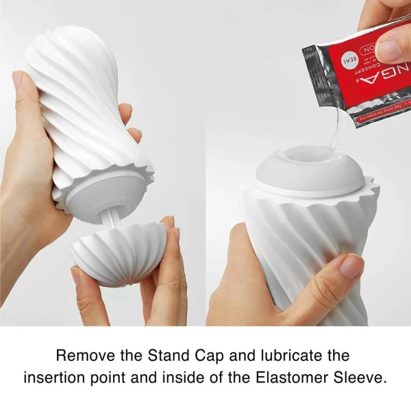 Tenga Flex Rocky Black Masturbator