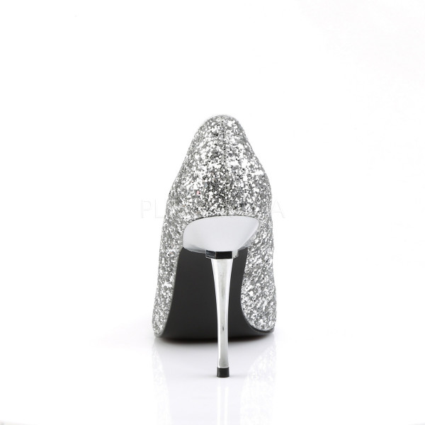 4 inches Metal Stiletto Heel Pointed Toe Pump — image 4 of 24