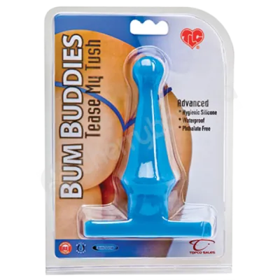 Bum Buddies Tease My Tush Advanced Blue Butt Plug