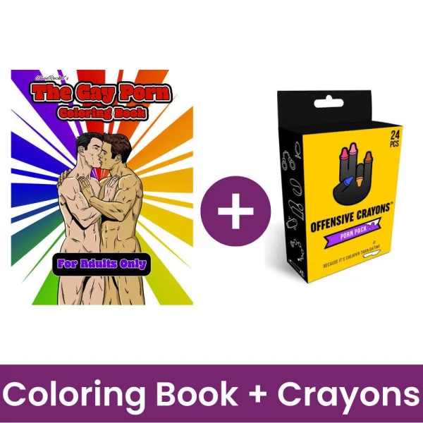 The Gay Porn Coloring Book