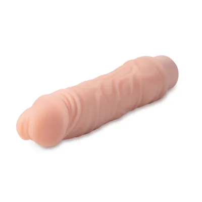 Dr Skin Silicone Dr David 8 Inch Vibrating Dildo Beige