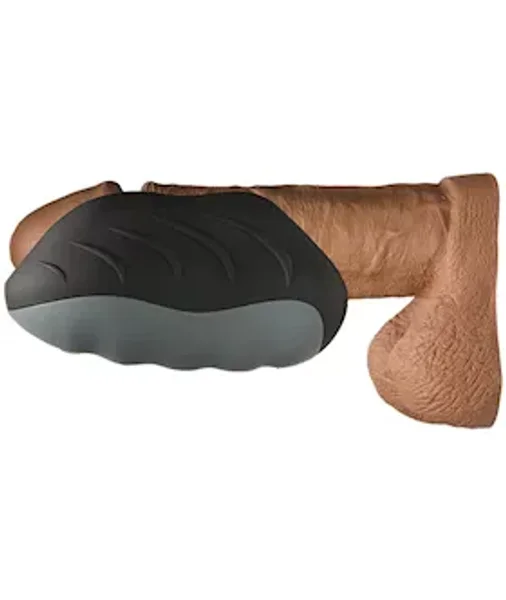 Optimale - Vibrating Silicone Warming Stroker  - Black — image 11 of 16