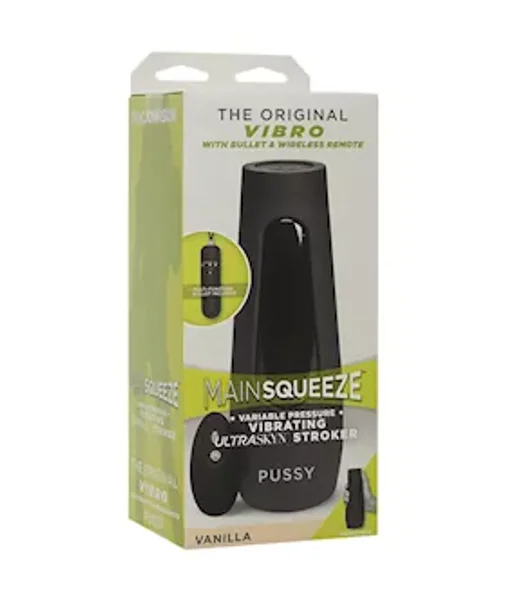 Main Squeeze - The Original Vibro Stroker - Flesh — image 8 of 12