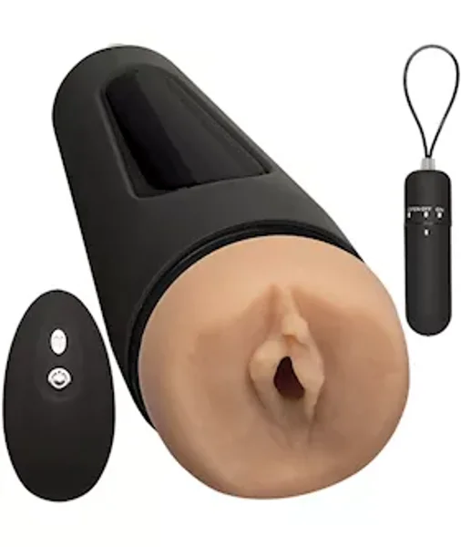 Main Squeeze - The Original Vibro Stroker - Flesh — image 7 of 12