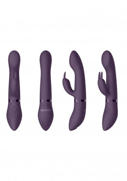Pleasure Kit #6 Interchangeable Vibrator with 3 Attachments by Shots
