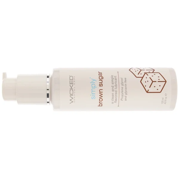 Simply Aqua Water Based Personal Lubricant - Brown Sugar 4 fl oz