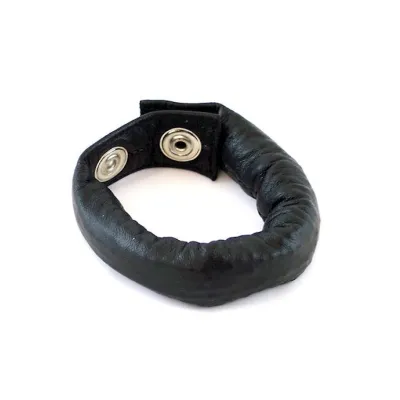 Rouge Leather Weighted Cock Strap