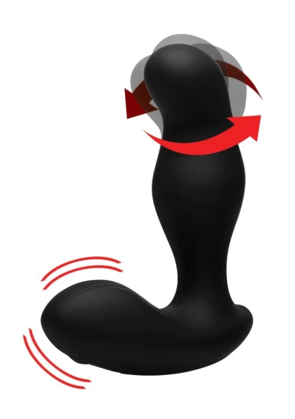 Alpha-Pro 7X P-Gyro Prostate Stimulator with Rotating Shaft — image 7 of 10