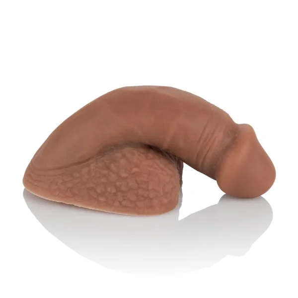Packer Gear Silicone Packing Penis 5'' / 12.75 cm  By CalExotics - Chocolate