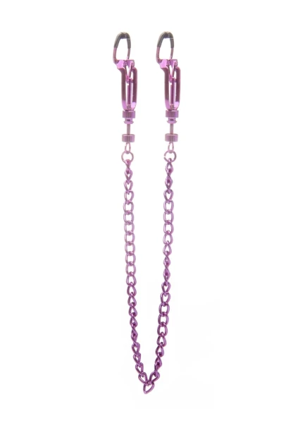 Helix Nipple Clamps - Purple -