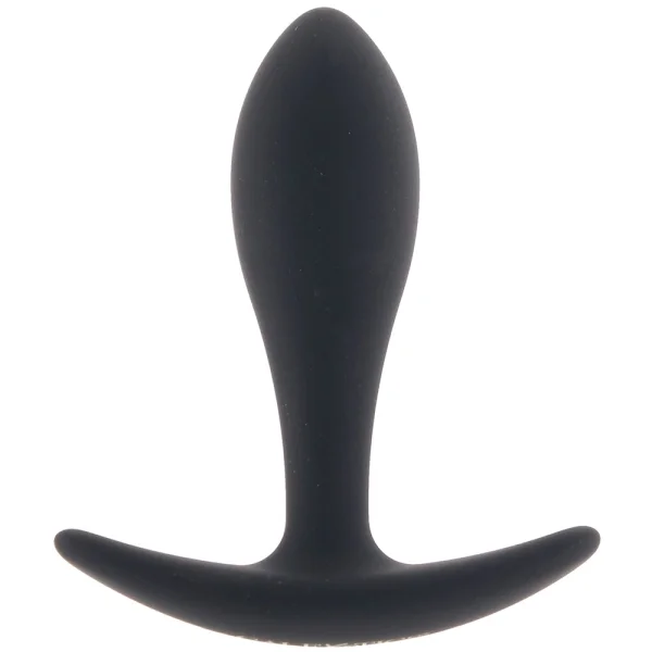 Boundless Teardrop Plug Silicone Butt Plug By CalExotics - Black