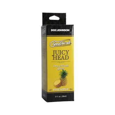 Good Head Juicy Head Dry Mouth Spray Pineapple 2oz