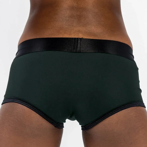 EM.EX. Active Harness Wear - Fit Strap-On Harness Brief By Sportsheets - Gray, XX-Large - Waists 34" to 37"
