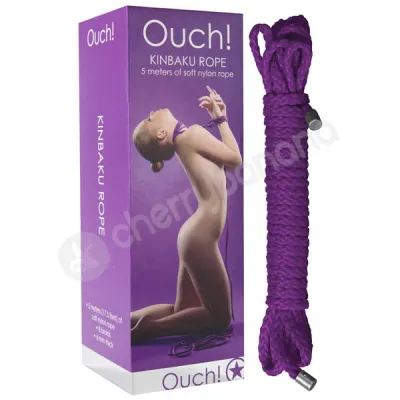 Ouch Purple Kinbaku Rope 5m