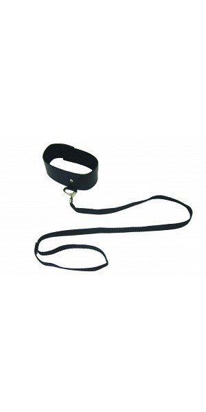 Sportsheets S&M Black Leash and Collar