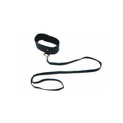 Sportsheets S M Black Leash and Collar