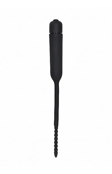 Silicone Vibrating Bullet Plug With Beaded Tip - Urethral Soundi — image 5 of 8