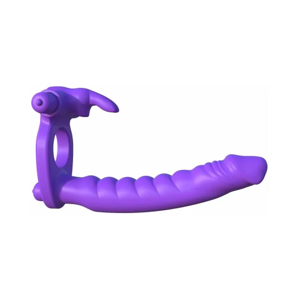 Fantasy C-ringz Silicone Double Penetrator Rabbit