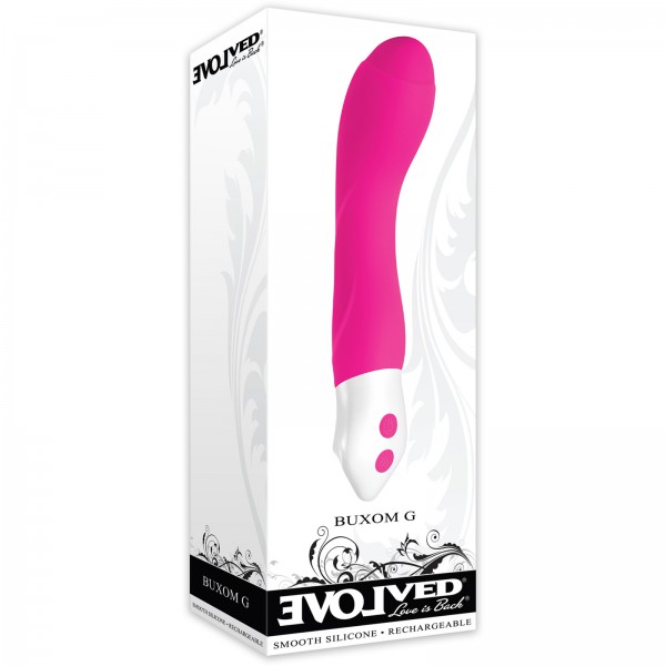 Buxom G Pink 8'' G-Spot Vibrator