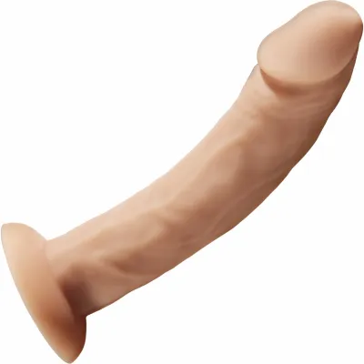 Fuze Freddie Silicone Suction Cup Dildo Vanilla
