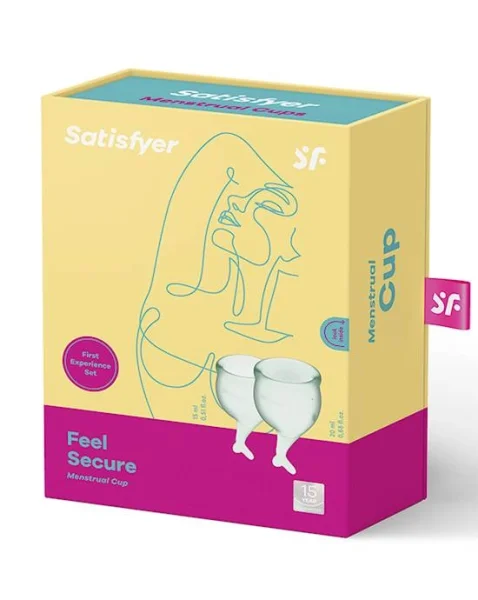 Satisfyer Feel Secure Menstrual Cup - Green