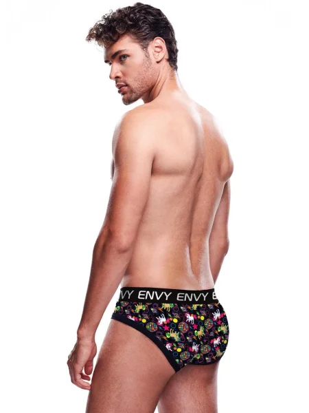 Envy Disco Unicorn Print Briefs