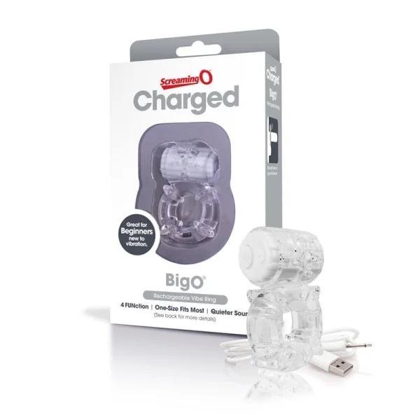 Charged Big O Cock Ring - Blue — image 21 of 25