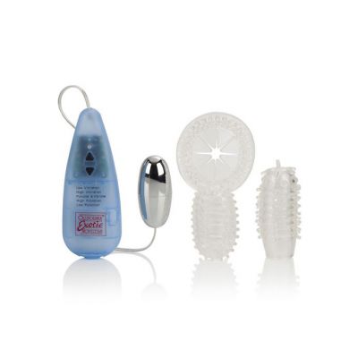 Elite 5x 5 Function Vibro ring Plus Tickler