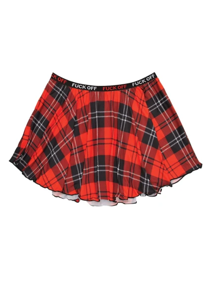 Fuck Off Plaid Skirt — image 9 of 9