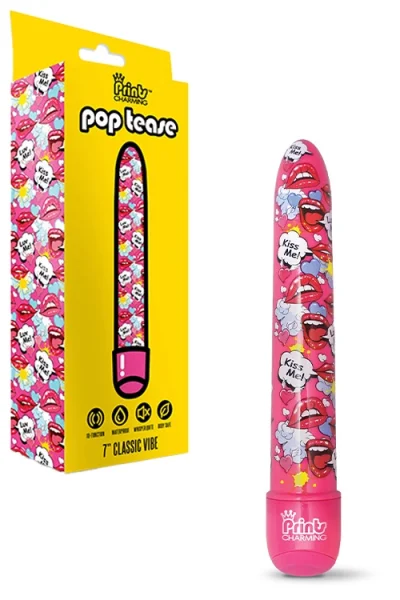 Prints Charming Pop Tease - 7" Classic Vibrator
